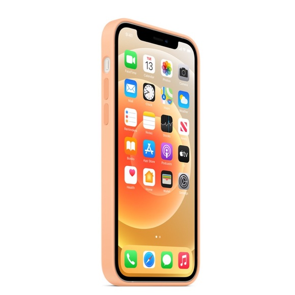 Official Apple 12 Pro Max Iphone Case Cantaloupe color - Picture 6 of 6